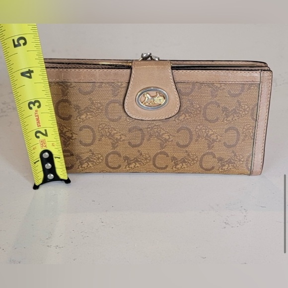 Vintage CELINE Paris Horse Carriage C Macadam Long
Bifold Wallet D02 - Picture 5 of 14